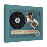 Cassette -- Carey & Wendy 11/01/2018 -- Canvas 11x14 -- Printify