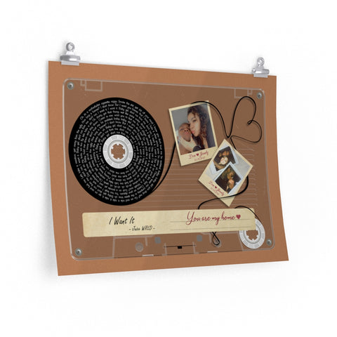 Cassettes-Tape Prints -- Poster 18"x24" -- Don & Jissely