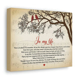 Canvas Gallery Wraps 8x10 Printify - In My Life - Design 34