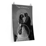 Stars Map -- Poster 20"x30" -- Michael & Christina