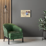 Lyrics -- Debbie & Sean -- Canvas 12x16 -- Printify