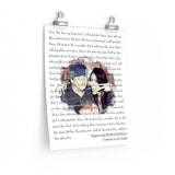 Song Lyrics -- poster/ 11''x14'' -- Papito and MARANGINGA