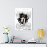 Lyrics Song -- Canvas 18"X24" -- Joshua & Alexis 06/04/2022