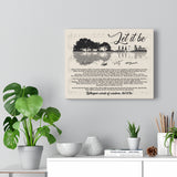 Let It Be -- 2 -- Canvas 14x11 -- Printify