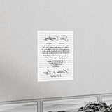 Printify 11x14 Poster - She’s Everything - Kristen & Logan 8-27-2022