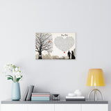 Lyrics -- Buy Dirt (Buy Dirt ) -- Canvas 12x18 -- Printify