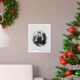 Lyrics Song -- poster/ 11''x14'' -- Ernesto & Holly