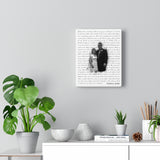 Classic Love Stories -- Canvas 8''x10" -- Todd & Jaime