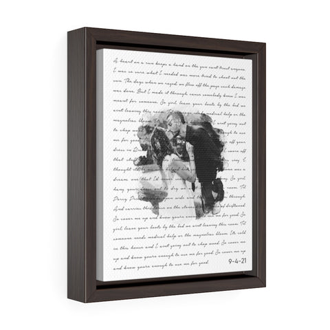 Classic Love Stories -- Framed Canvas 8"x10" -- 9-4-21