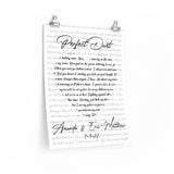 Lyrics -- Amanda & Eric-Matthew 7-9-22 -- 16x20 -- Printify