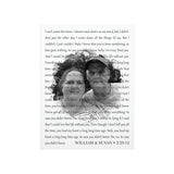 Printify Matte 18x24 Poster - William & Susan 2/29/12 - Font 2 1.3