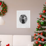 Lyrics Song -- Poster/ 16''x20'' -- Jamey and Kristi