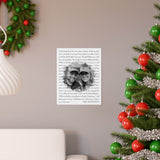 Lyrics -- The Anthony’s (I Choose You) -- 11x14 -- Printify