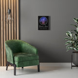 Star Maps Night -- Canvas 11"X14" -- Bracken & Jessica