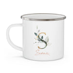 12oz Enamel Camping Mug Printify - S Summer - Botanica