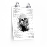 Lyrics -- Arthur & Taylor 07.25.2021 -- 9x11 -- printify