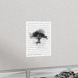 Lyrics Song -- poster/ 11''x14'' -- Chad & Amanda 08.21.2004