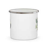 Enamel Mug -- Botanica and Gold Herbs -- Diane -- 12oz -- Printify