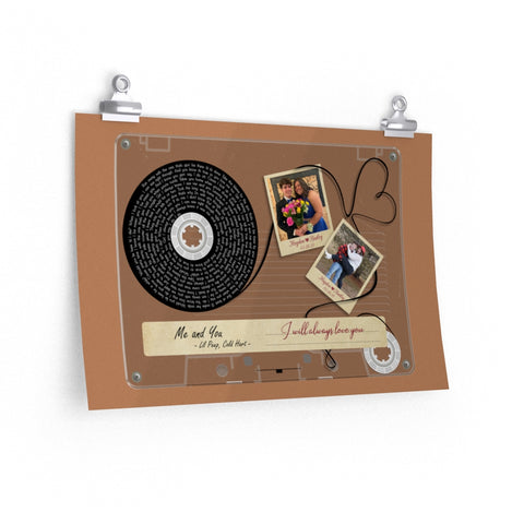 Cassette -- Hayden & Bailey 03.26.21 -- 12x18 -- Printify