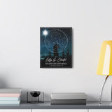 Canvas Gallery Wraps 11x14 Printify - THE NIGHT OUR STORY BEGAN - Lefty & Chantel