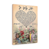 in My Life Lyrics Poster --  Canvas 18"X24" -- 24 -- printify