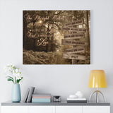 Road Sign Forests -- Canvas 24"x30" -- The Albright Mafia