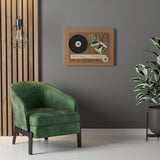 Cassette -- Sawyer 09.06.2008 -- Canvas 18x24 -- Printify