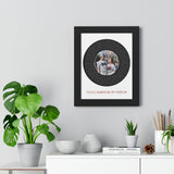 Printify Black Framed 11x14 Poster - Dustin and Ally 06/18/2022 - You’ll Always Be My Person