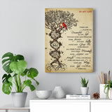 In My Life Lyrics Poster -- Canvas 12"X16" -- 20 -- printify