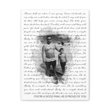 Canvas Gallery Wraps 12x16 Printify - Simple Man 1.3 - You’re a good man…he is proud of you