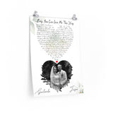 Lyrics -- Jason & Garlanda 05/28/2021 -- 18x24 -- Printify
