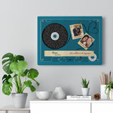 Cassette -- Brian & Joane -- Canvas 12x16 -- Printify