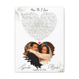 Love Anniversary -- Canvas 12"X16" -- Gordo & Beba August 18, 2012