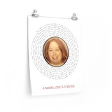 Vinyl -- A Nana’s Love Is Forever -- 16x20 -- printify