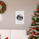 Lyrics Song -- poster/ 12''x18'' -- John & Kim