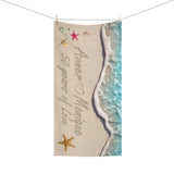 Couple Beach Sand 30" × 60" -- Avner & Monique