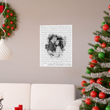 Lyrics -- Anthony & Alexandra 12.26.2022 -- 16x20 -- Printify