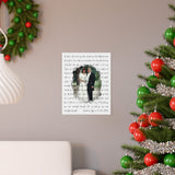Lyrics Song -- poster/ 11''x14'' -- Scott & Lyn