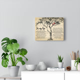 In my life -- Canvas 10x8 -- 33 -- Printify