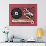 Cassette -- Lindsey & Janelle 11.20.16 & 02.10.18 -- Canvas 24x30 -- Printify