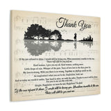 Printify Canvas Gallery Wraps 30x24 - Thank You - Design 27