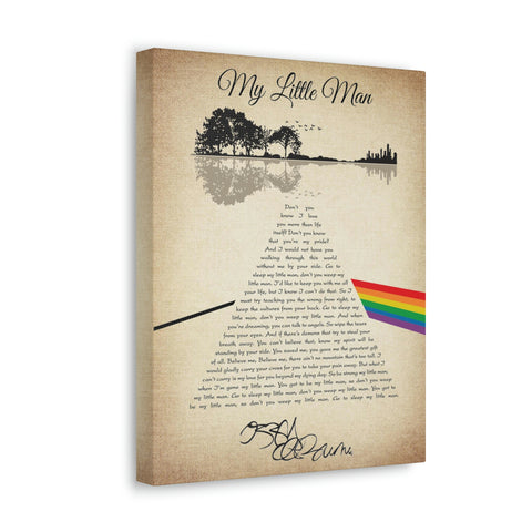 Printify Canvas Gallery Wraps 11x14 - My Little Man, Ozzy Osbourne - WYWH Design 3