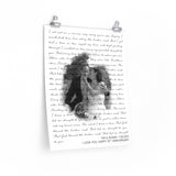 Lyrics -- Tim & Susan 7.30.2011 -- 16x20 -- Printify