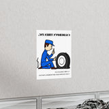 Printify Poster 11x14 Matte - CALDERON’S TIRES INC