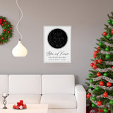 Star map -- Alex and Kenzie 08/20/2021 -- 18x24 -- Printify