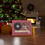 Cassette -- Donna & Dwight 02.14.2022 -- Canvas 18x24 -- Printify