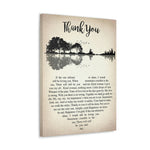Printify Canvas Gallery Wraps 18x24 - Thank You - Design 7