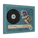 Cassette -- Martin & Jessica 2.14.2021 -- Canvas 18x24 -- Printify