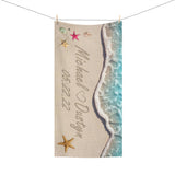 Couple Beach Towel, 30x60 -- Michael & Dustyn 05.22.22