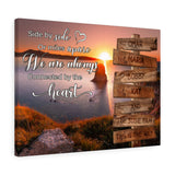 Road Signs Beach -- Canvas 18"X24" -- The SUBIE fam